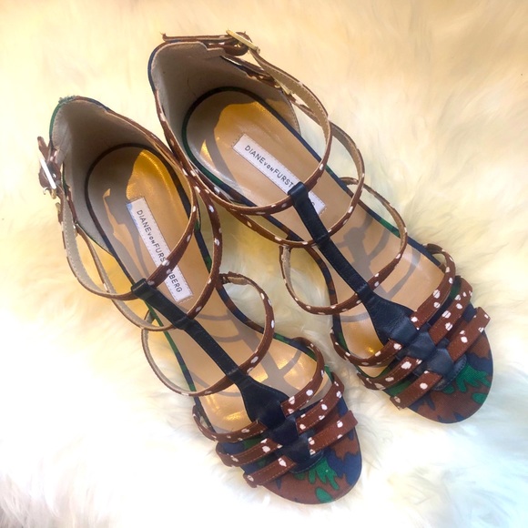 DVF Viv Heels Size 7 - Picture 4 of 12